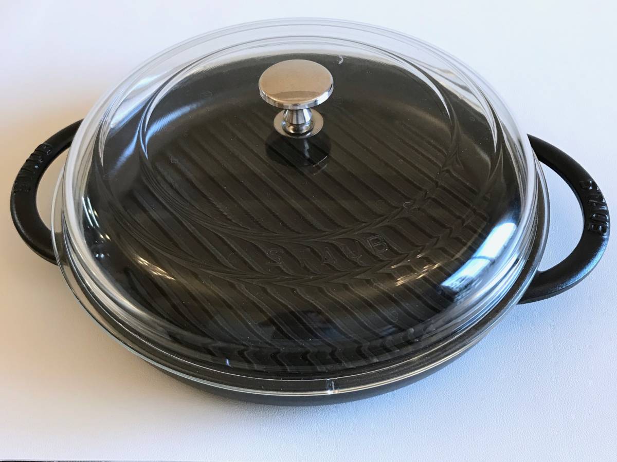 STAUB ストウブ ドームガラス蓋 26cm 日本価格 archivohistorico