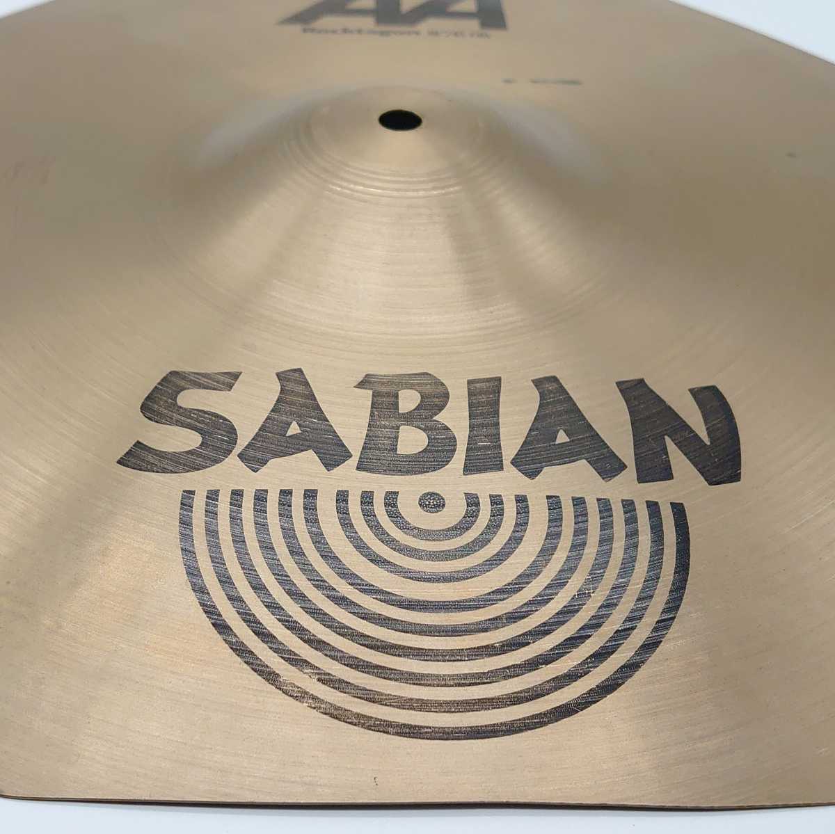 SABIAN AA ROCKTAGON セイビアン ロックタゴン 16インチ シンバル ドラム バンド 楽器 音楽 シリーズ カット ブランド ロゴ レア tp-22x888 3