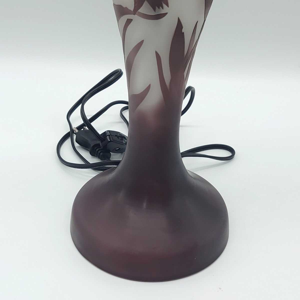 マツヤマ工芸 ガレ風 テーブルランプ スタンドライト マツヤマ工芸ガレ風テーブルランプスタンドライトナイトスタンド