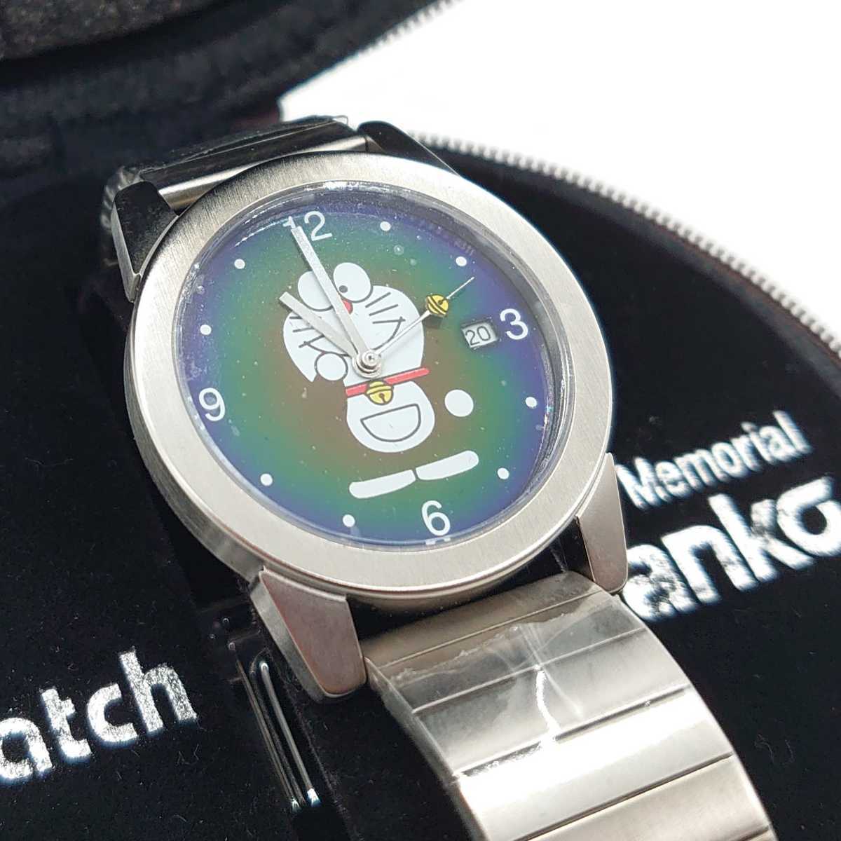 Doraemon Doratch 2001 Memorial Kanko Doraemon do latch memorial can ko- dorayaki analogue wristwatch limited goods unused beautiful goods tp-22x870