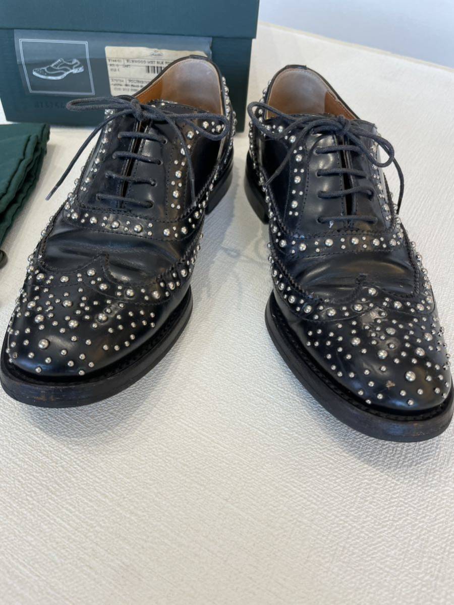 新発売の ◇Church's(チャーチ) BURWOOD ウイングチップ MET バー