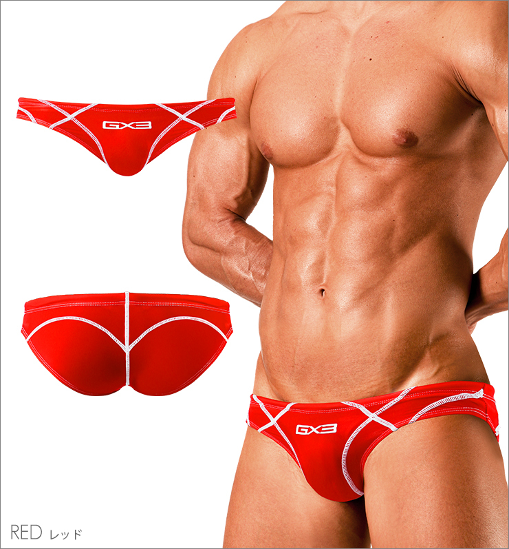 GX3ji- тиски Lee Sheer цвет бикини плавание одежда красный M размер новый товар полная распродажа товар 