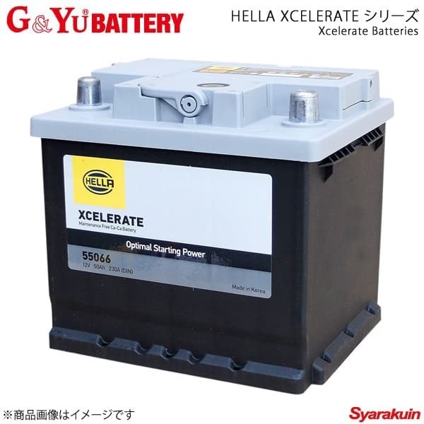 G&Yuバッテリー HELLA XCELERATE シリーズ Xcelerate Batteries OLDSMOBILE/オールズモビル カトラス 3 87.09-88.08 品番:75-660×1