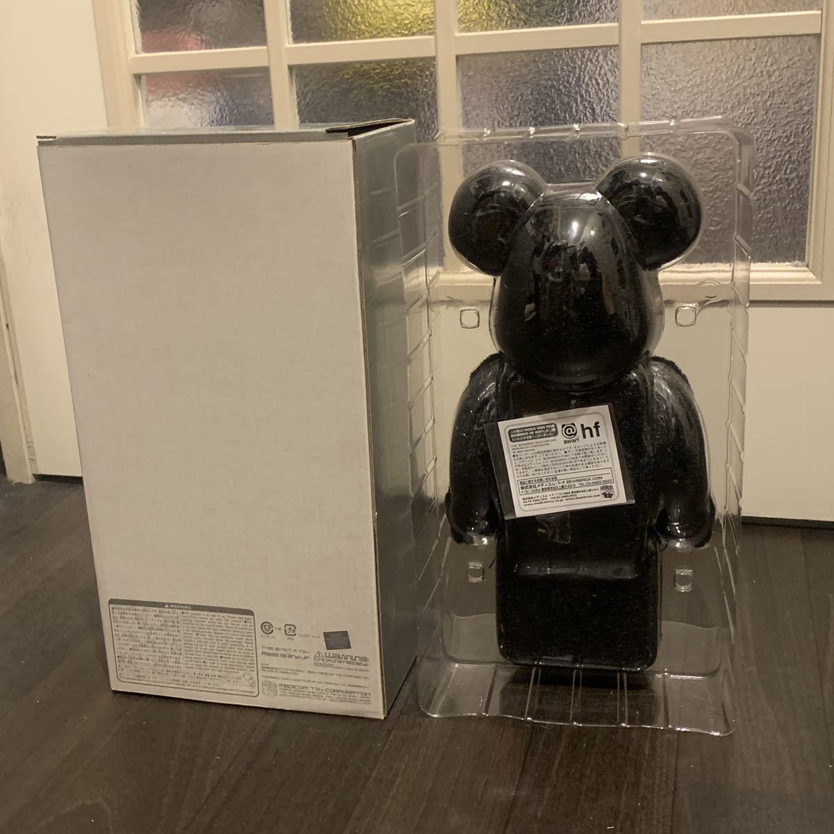 グリーン・ホワイト系 完成品♪ 【エイプリルフール】400%ベアブリック