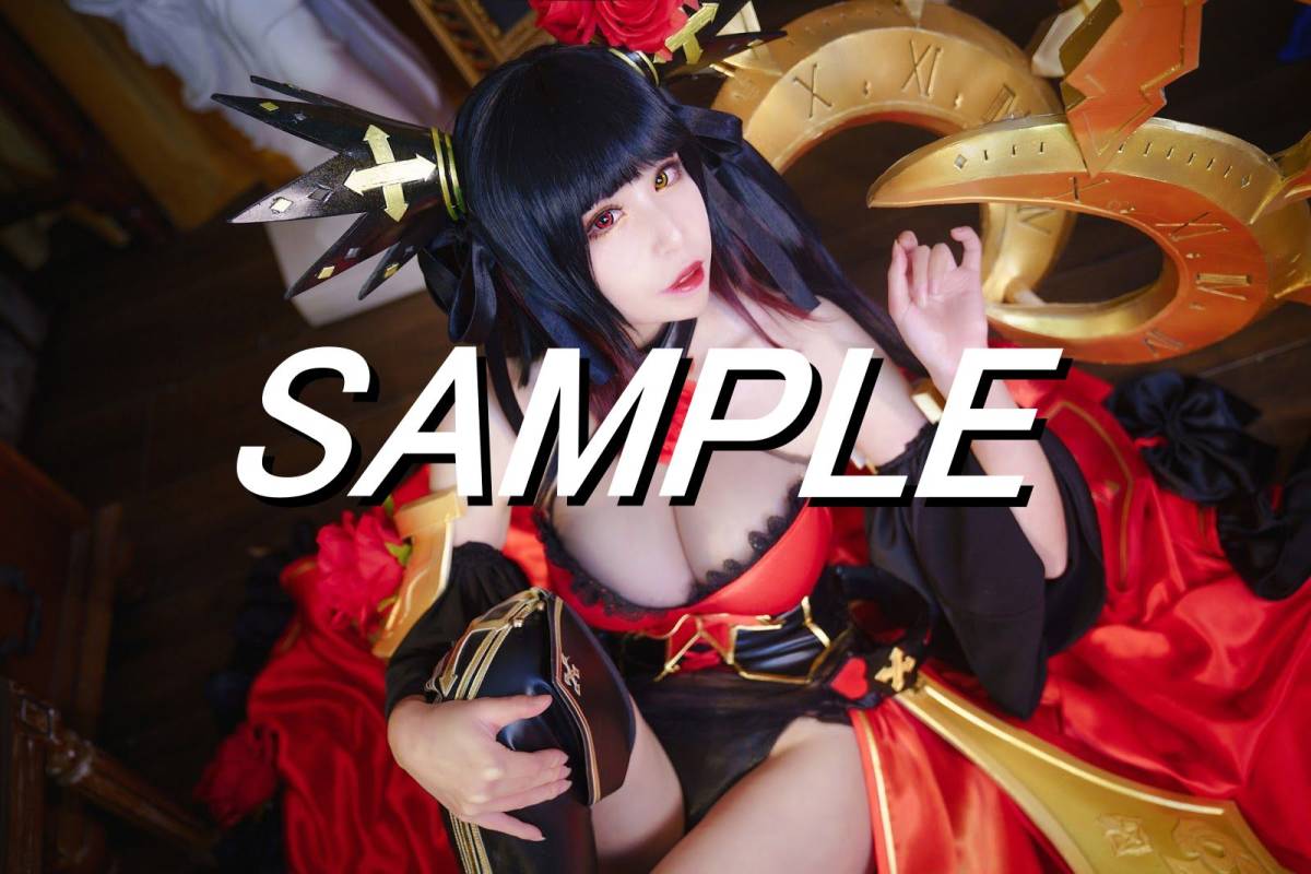 【CP-206　デート・ア・ライブ　時崎狂三　06】　L判写真10枚 海外コスプレ Cosplay photo 10sheets DATE A LIVE_画像6