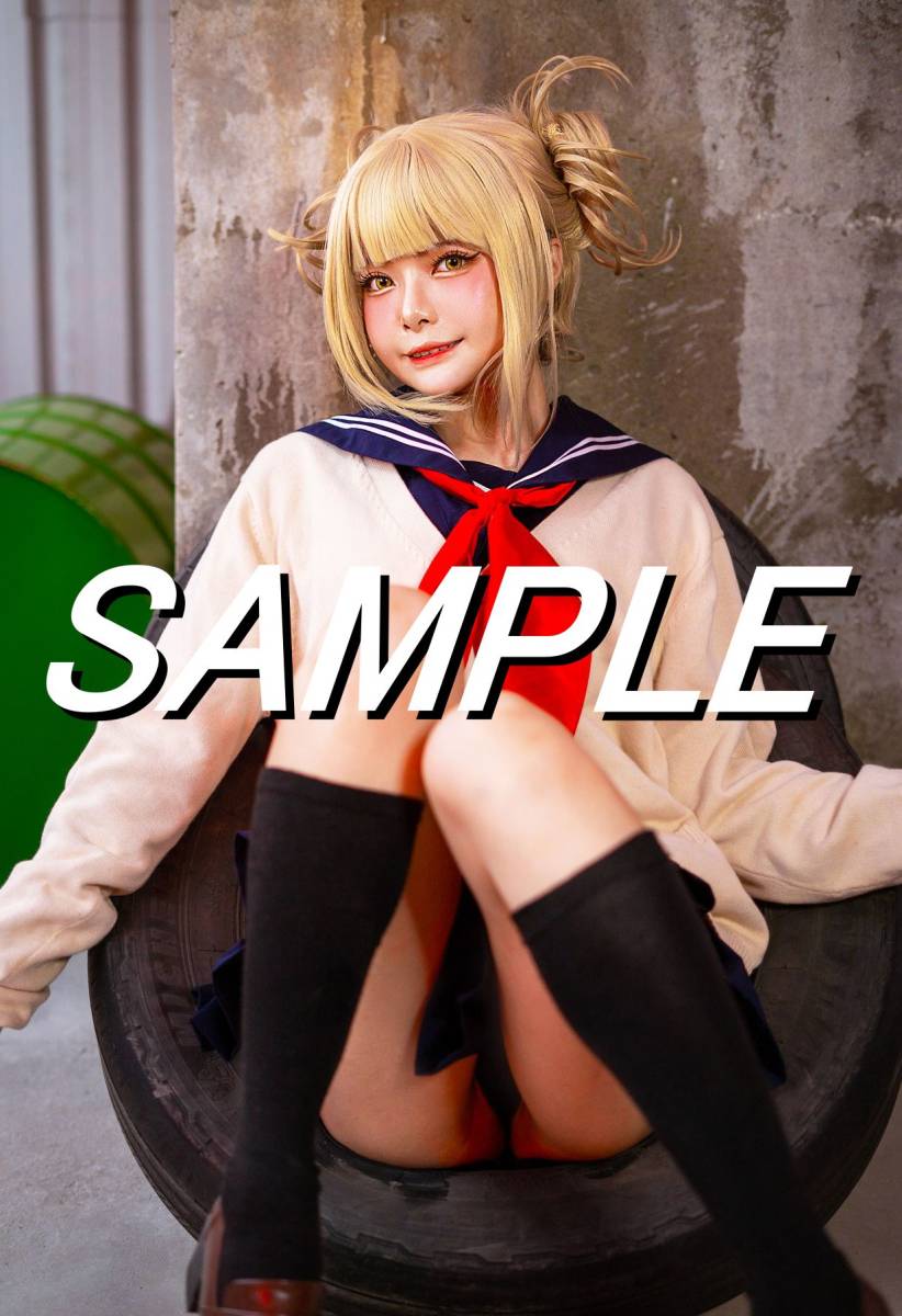 【CP-118　僕のヒーローアカデミア　トガヒミコ　01】　L判写真10枚　海外コスプレ　Cosplay photo 10sheets My hero academia_画像6