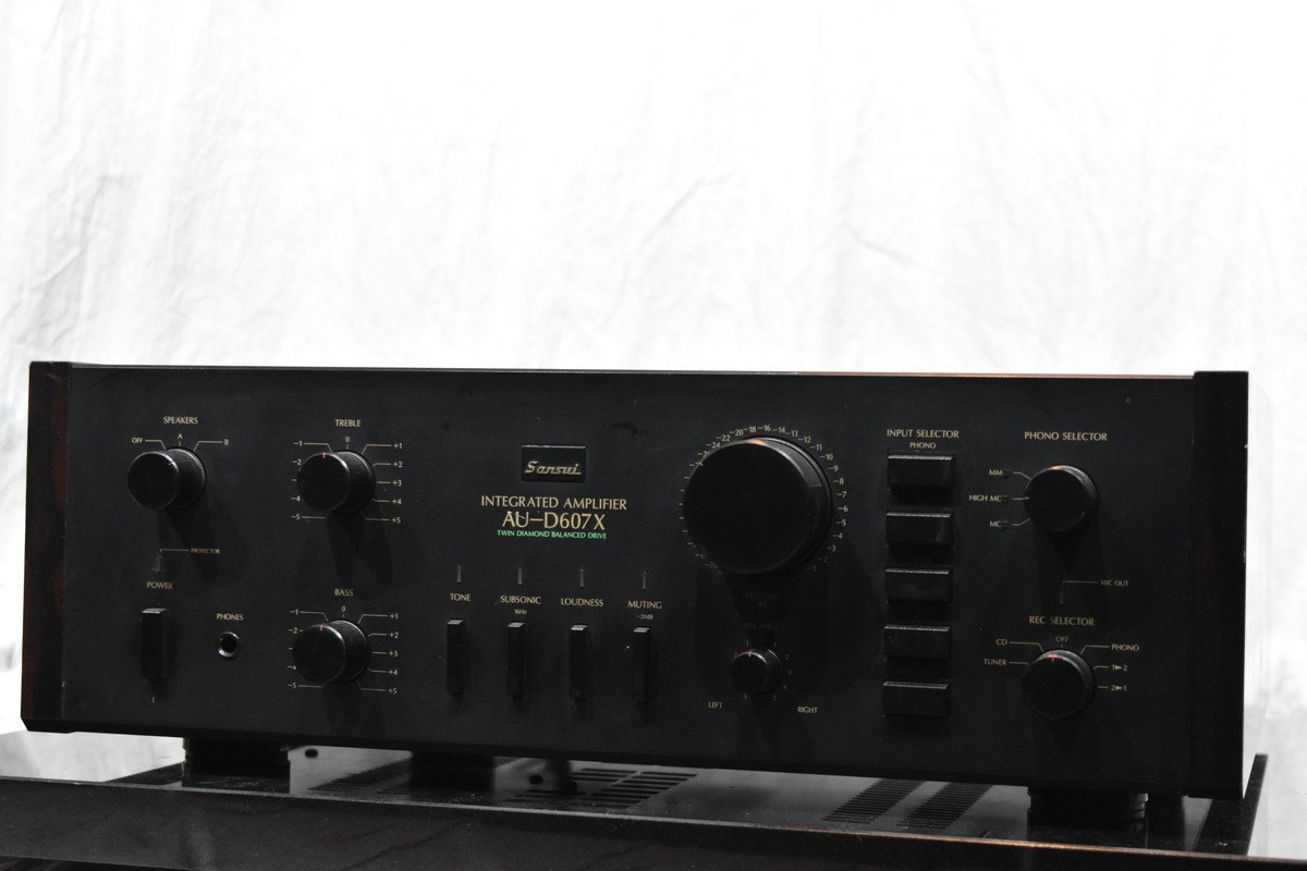 サンスイ SANSUI AU-D607X プリメインアンプ bprsubang.com