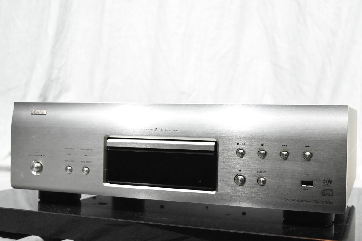 DENON デノン DCD-1650SE CDプレーヤー【難あり品】 devsoft.co.ao