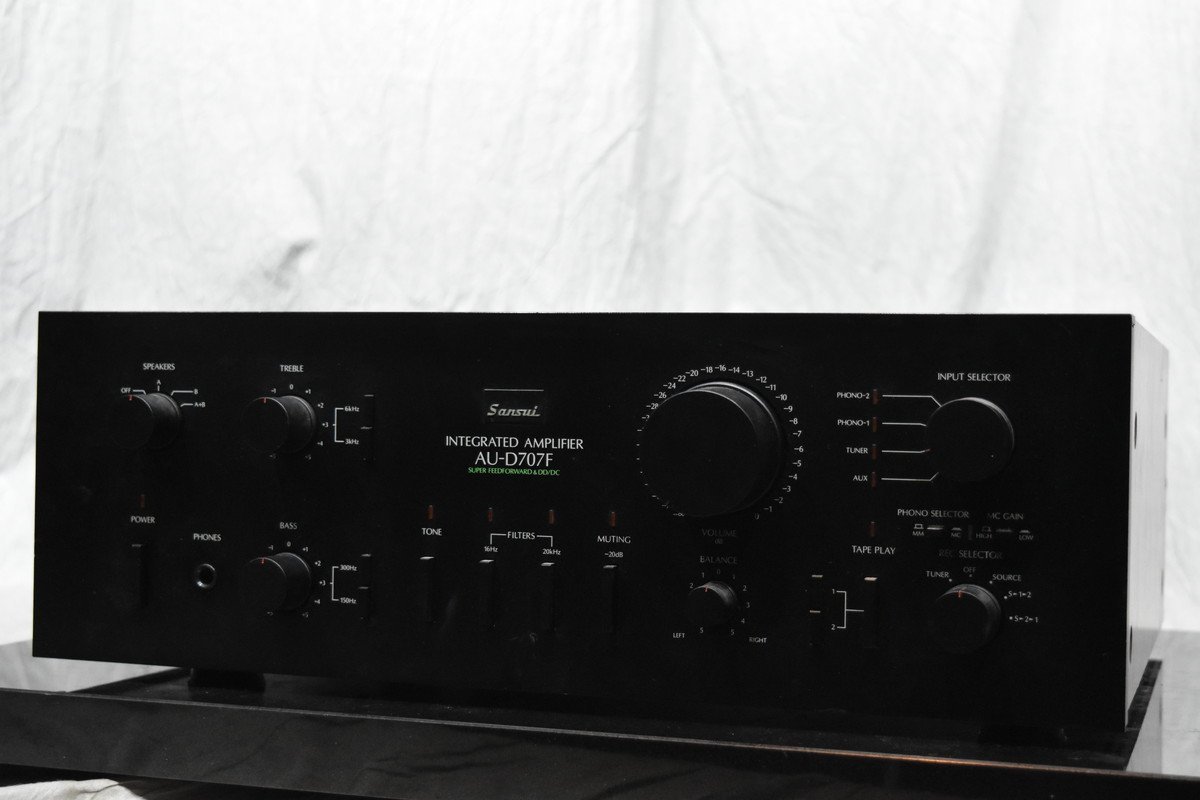 sansui サンスイ AU-D707F プリメインアンプ【ジャンク品】 lp2m