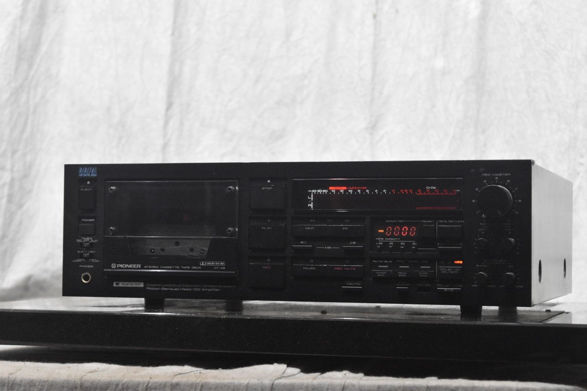 Pioneer パイオニア カセットデッキ CT-A9【ジャンク品】 sariater