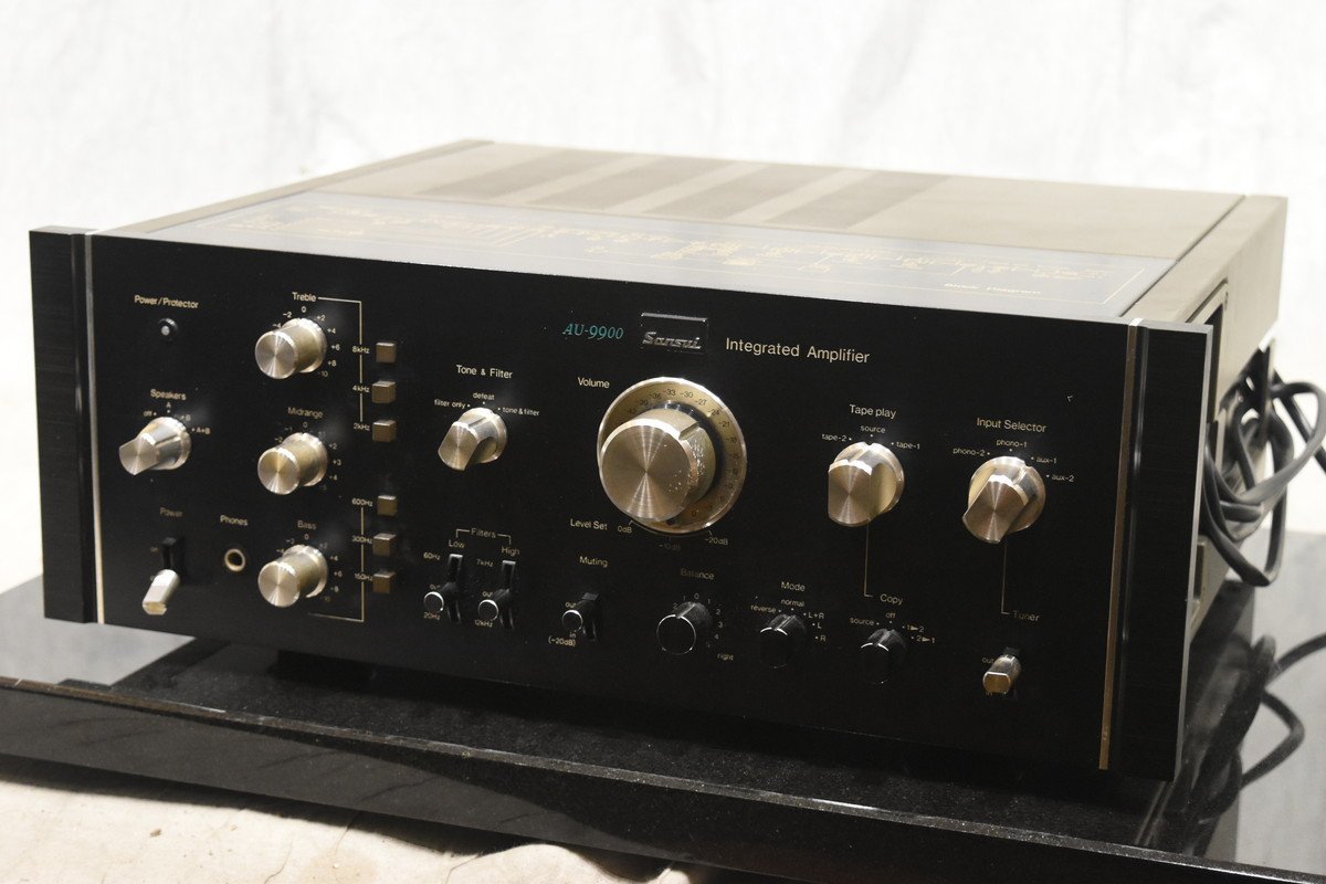 値下げ 希少 サンスイ 山水 AU-9900 プリメインアンプ studioarabiya.com