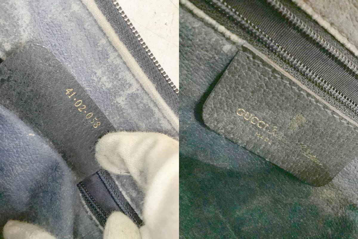 ◇バッグ◇GUCCI オールドグッチ 41.02.058 ショルダーバッグ PVC
