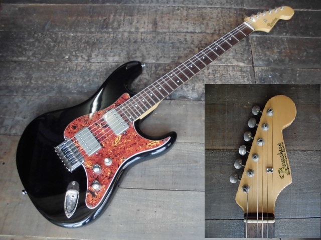 レア Bacchus BST-24HH 初期ヘッド GLAY HISASHI ヒサシ風モデル 24フレット ミディアムスケール ハードテイル ディンキーサイズ バッカス