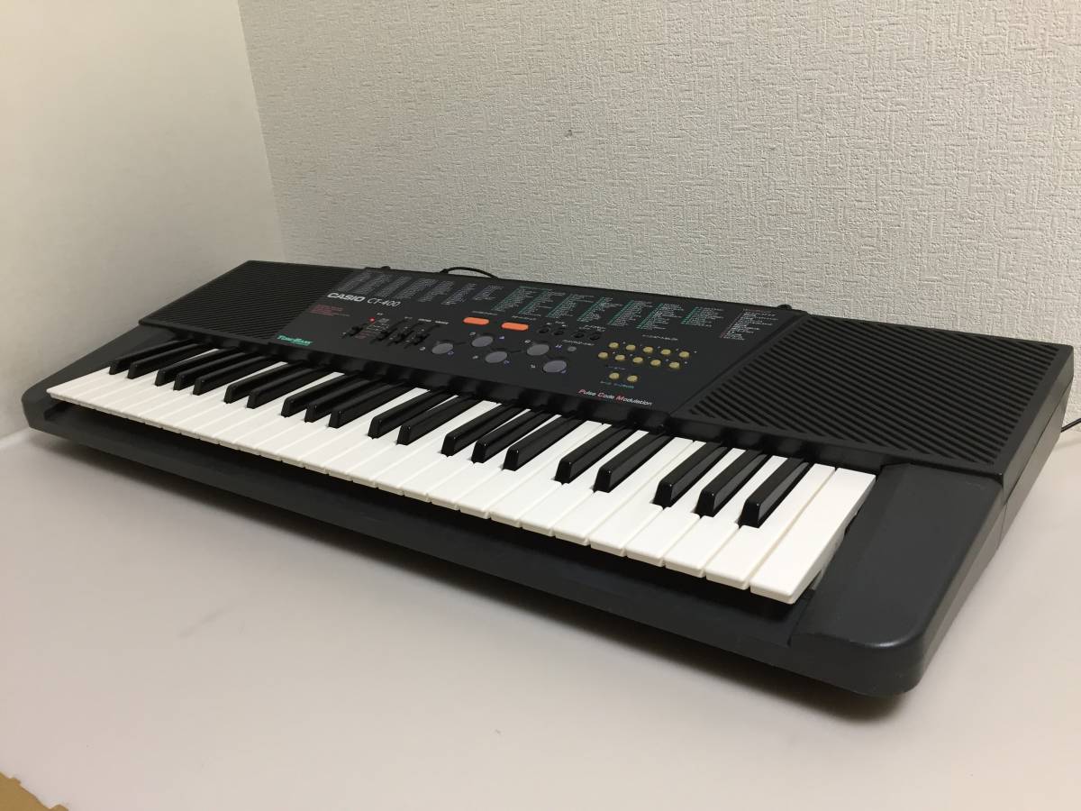 Yahoo!オークション - CASIO 電子キーボード CT-400 Yahoo!オークション - CASIO 電子キーボード CT-400