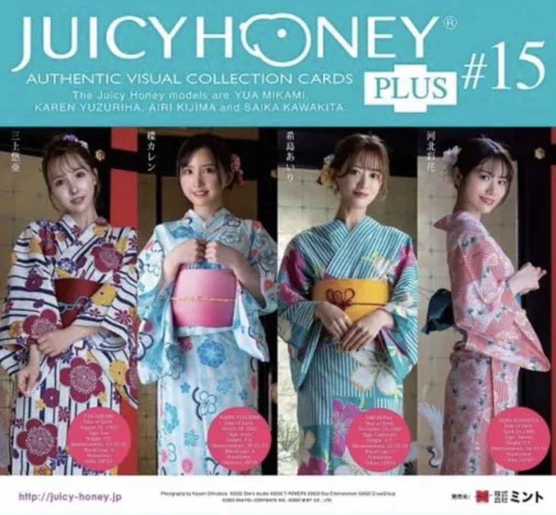 1カートン 12BOX AVC ジューシーハニー PLUS #15 新品未開封 三上悠亜