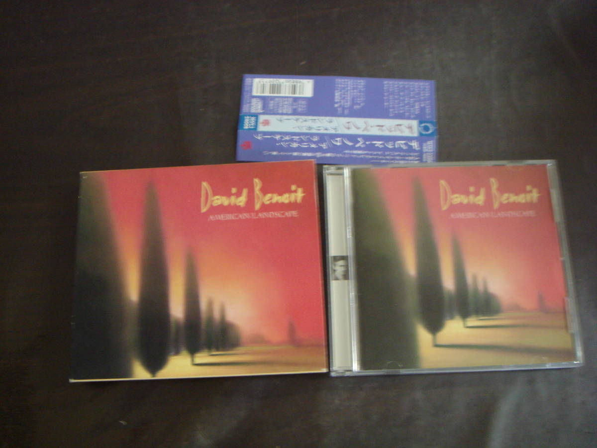 CD　外ケース付　DAVID　BENOIT/AMERICAN　LANDSCAPE　デビッド・ベノワ/アメリカン・ランドスケープ_画像2