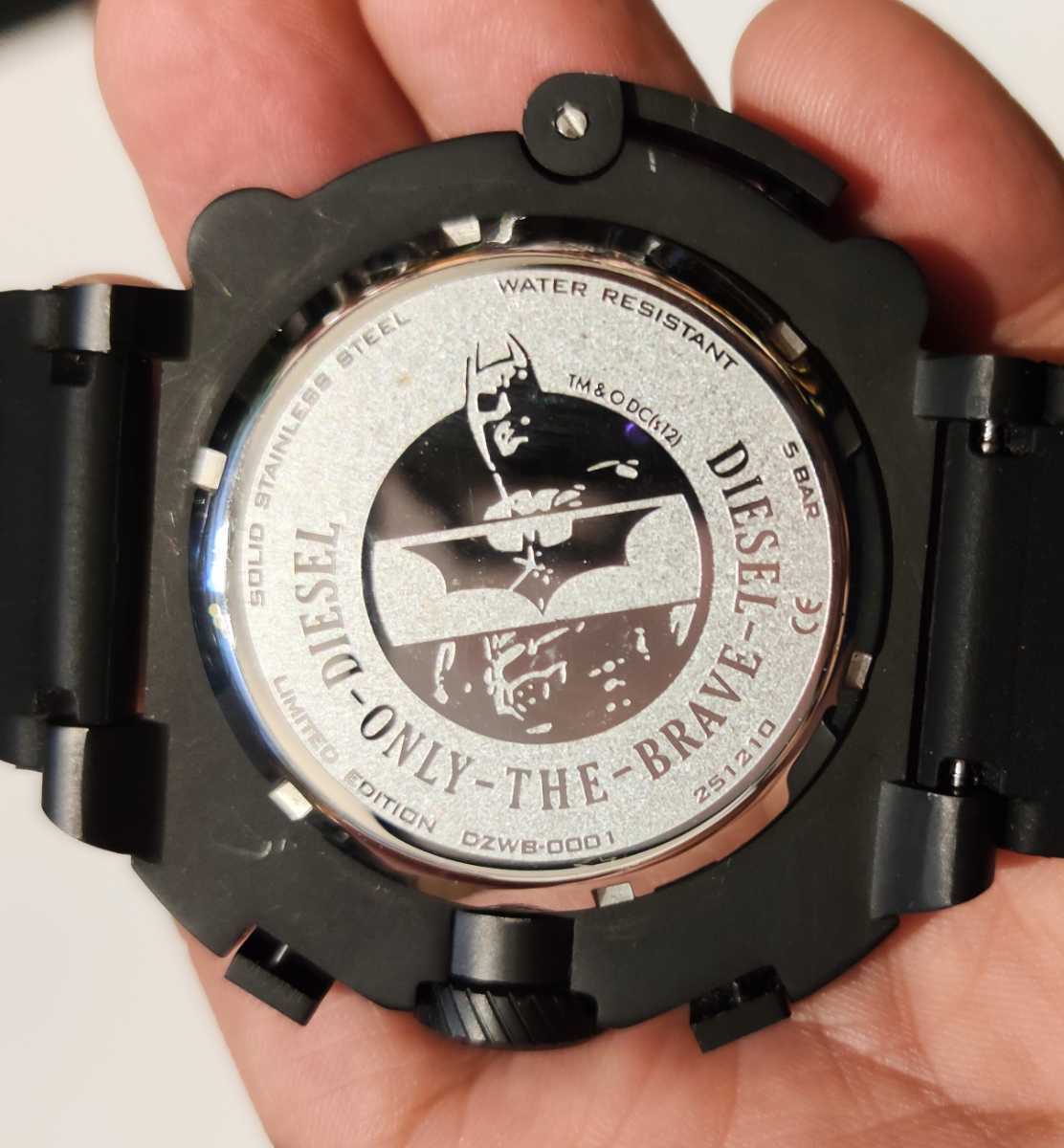 DIESEL バットマンコラボ ディーゼル 時計 腕時計 DZWB-0001ジャンク品
