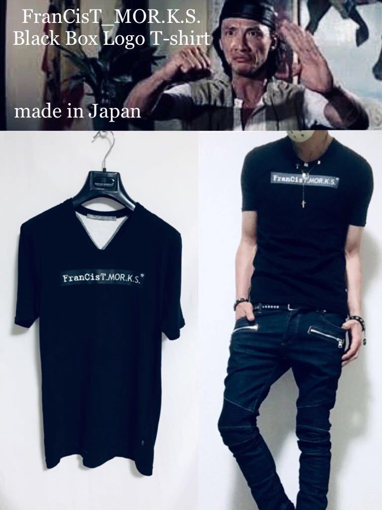 65%OFF【送料無料】 made cotton100% black color T-shirt Logo Box Black FranCisT_MOR.K.S. 正規 in Tシャツ★ ボックスロゴ フランシストモークス Japan その他 65%OFF【送料無料】 made cotton100% black color T-shirt Logo Box Black FranCisT_MOR.K.S. 正規 in Tシャツ★ ボックスロゴ フランシストモークス Japan その他