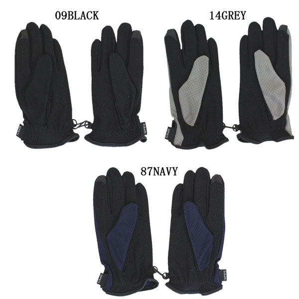 Schott (ショット) 3119049 3970028 SUMMER GLOVE サマーグローブ 09(010)BLACK Lの画像2