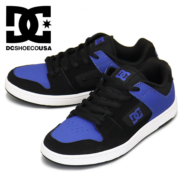 DC SHOES (ディーシーシューズ) DM224005 MANTECA 4 ローカット スニーカー BLACKxBLUE DC031 25.5cm_DC SHOES