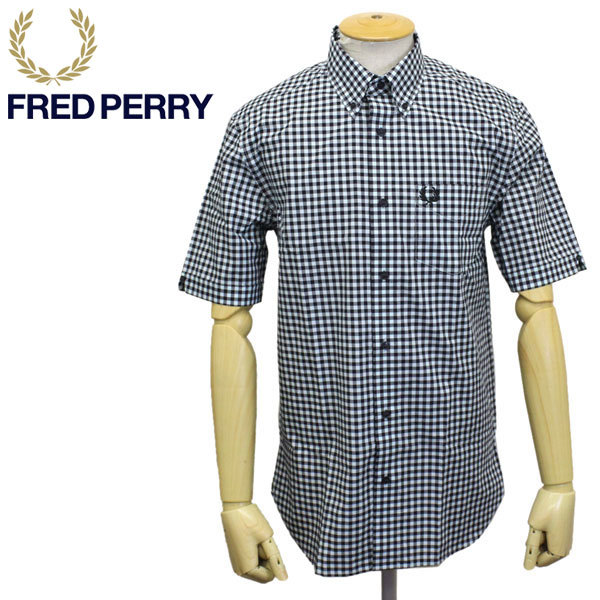 FRED PERRY (フレッドペリー) M9604 GINGHAM SHIRT ギンガムシャツ FP432 M32 BRIGHTON S_FRED PERRY