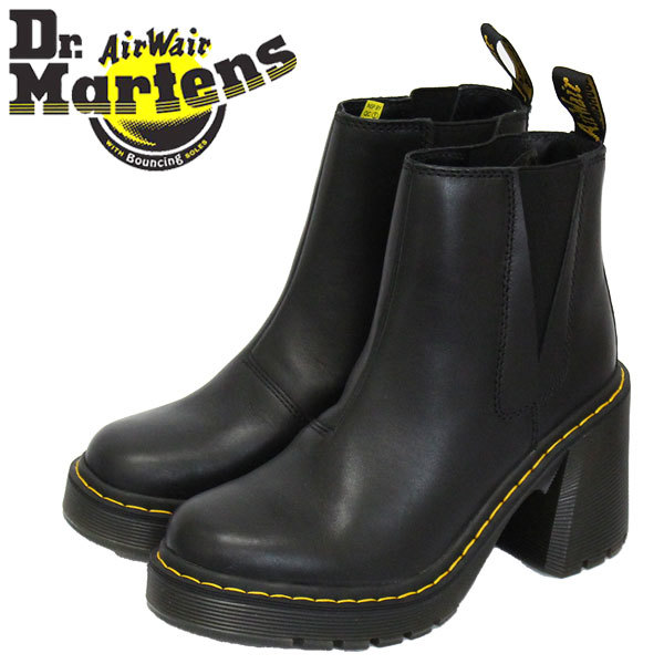 Dr.Martens (ドクターマーチン) 26440001 SPENCE ハイヒール レディース　レザーブーツ BLACK UK6-約25.0cm