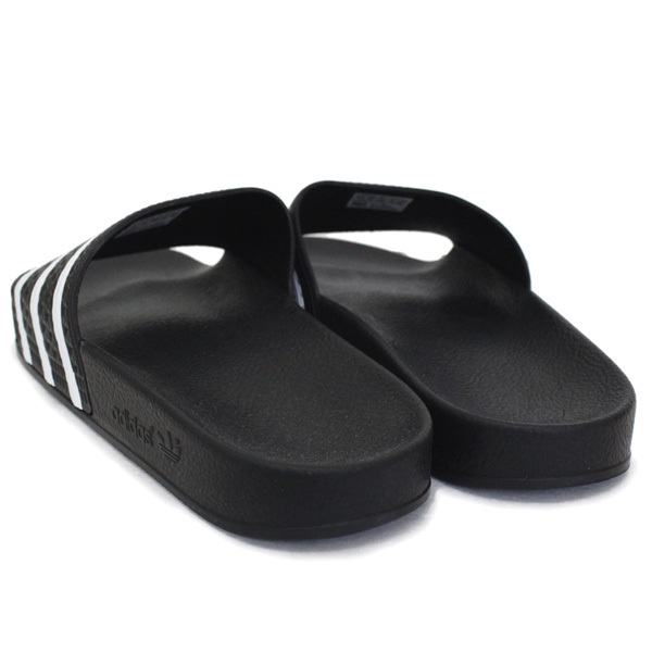 adidas (アディダス) 280647 ADILETTE オリジナルス アディレッタ コアブラックxホワイトxコアブラック AD069 23.5cm_adidas