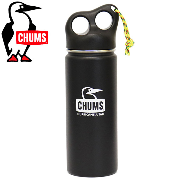 CHUMS (チャムス) CH62-1391 Camper Stainless Bottle 550 キャンパーステンレスボトル550 CMS093 K001Blackの画像1