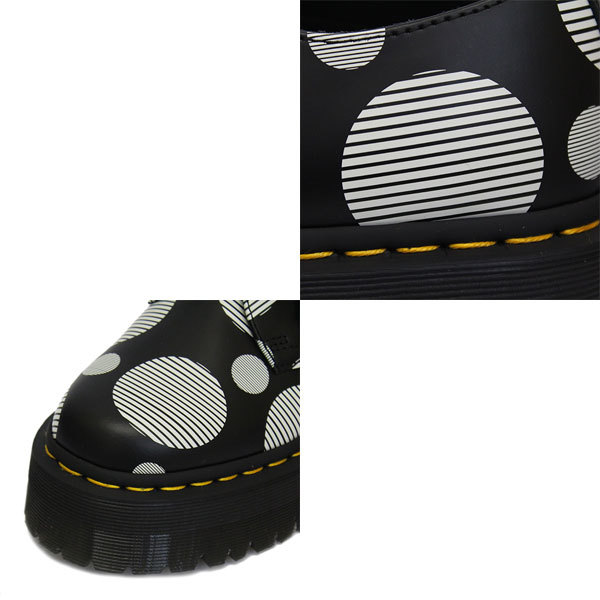 Dr.Martens (ドクターマーチン) 26879009 1461 QUAD 3EYE レディースシューズ BLACK POLKA DOT UK6-約25.0cm_Dr.Martensドクターマーチン正規