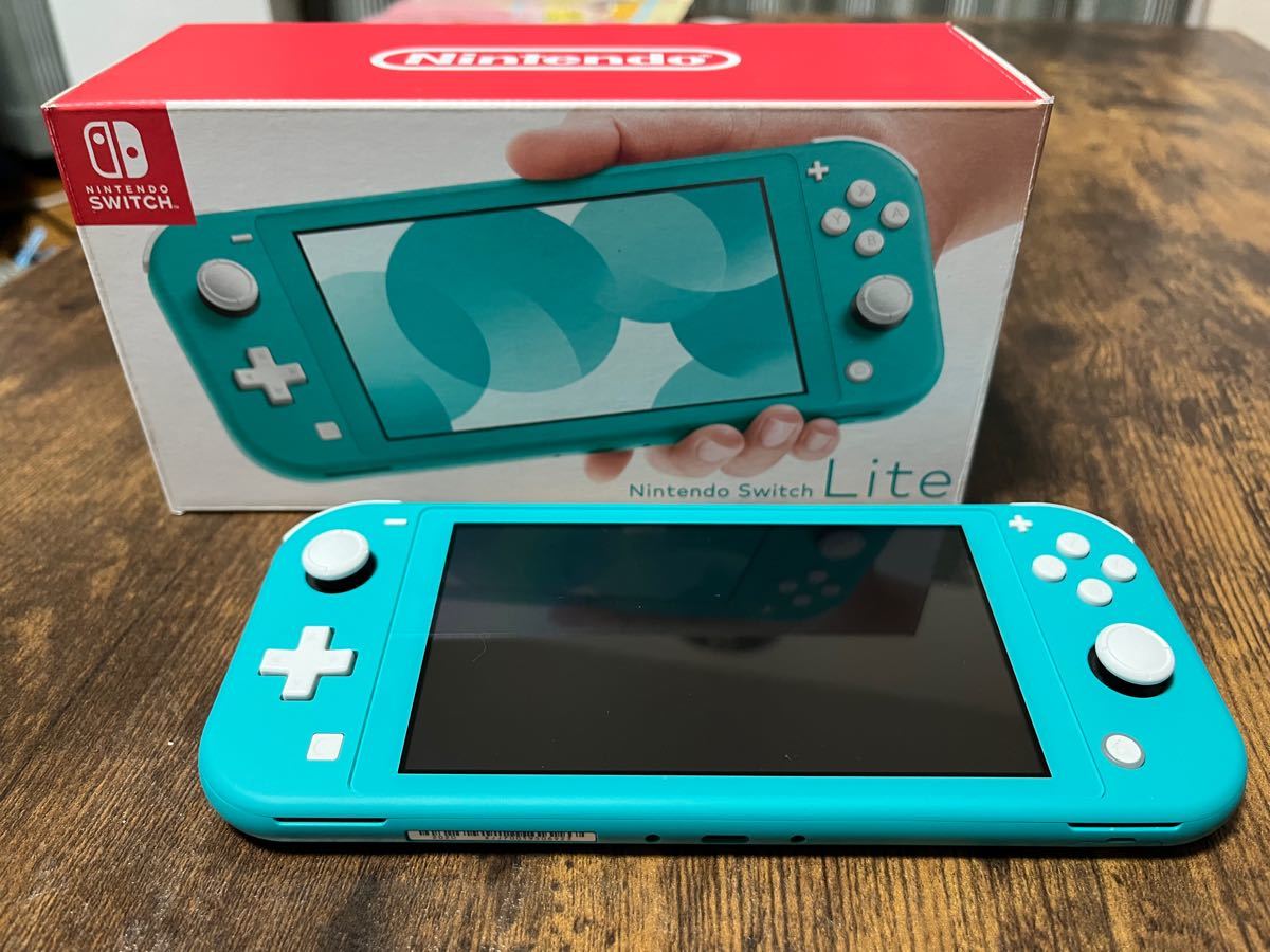 ◎値下げしました◎Nintendo Switch Lite☆ほぼ未使用☆ターコイズ