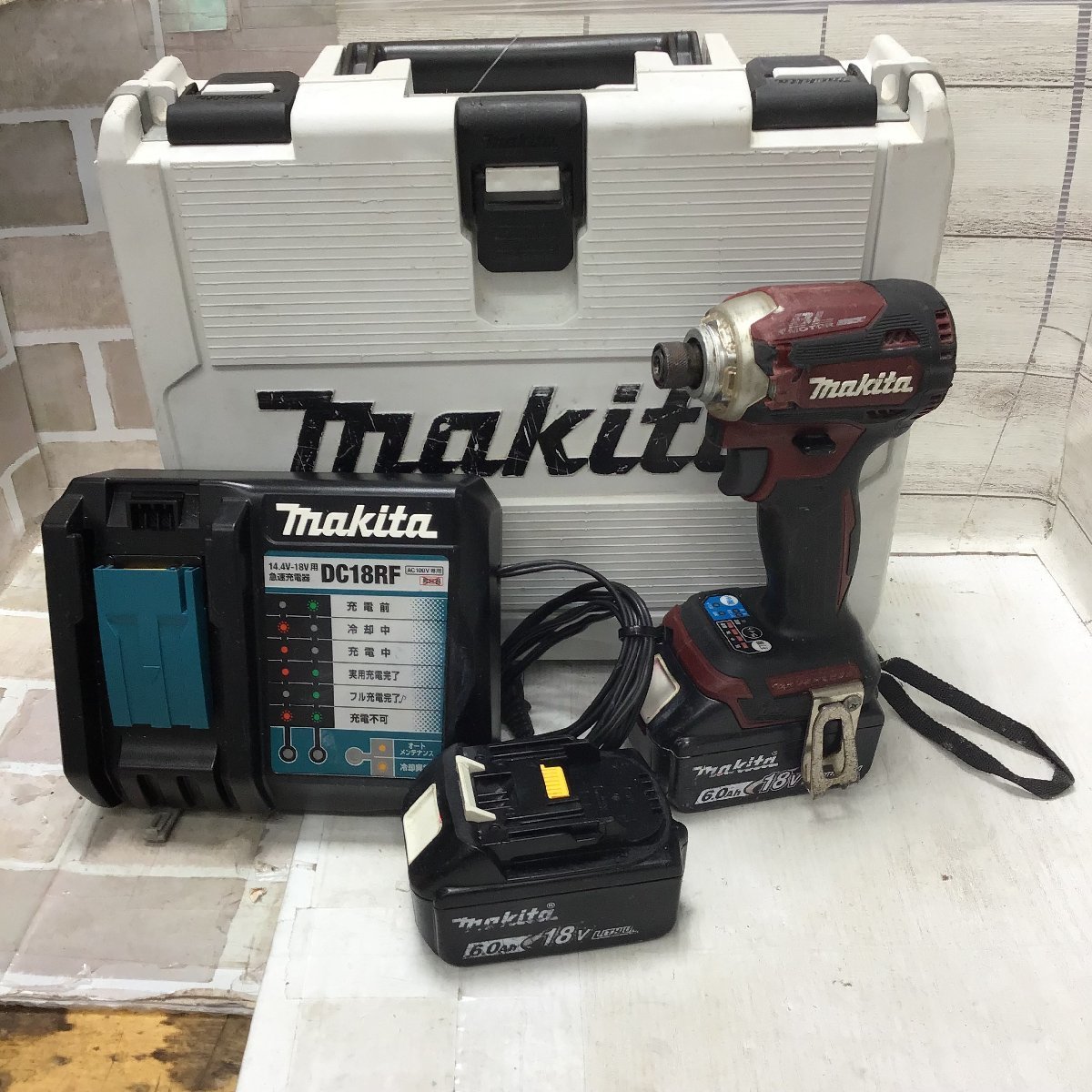 品 / 動作品】☆マキタ(makita) コードレスインパクトドライバー