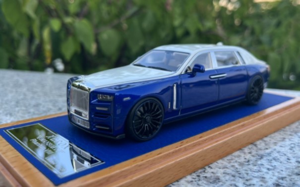 Mansory 1/43 ロールスロイス ファントム Ⅷ 白/青 | fwa.com.br