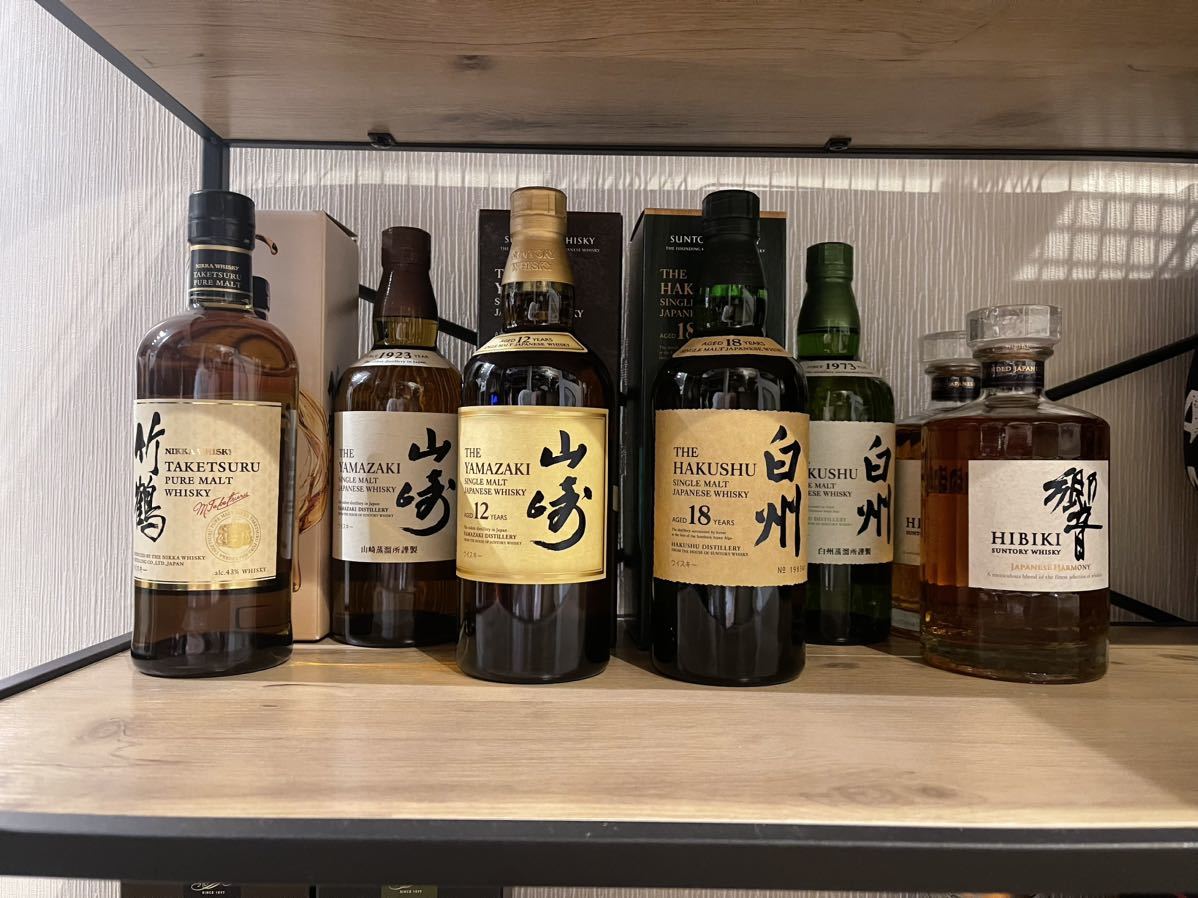 白州18年 山崎12年 山崎 白州 響 竹鶴 サントリー ニッカ 700ml