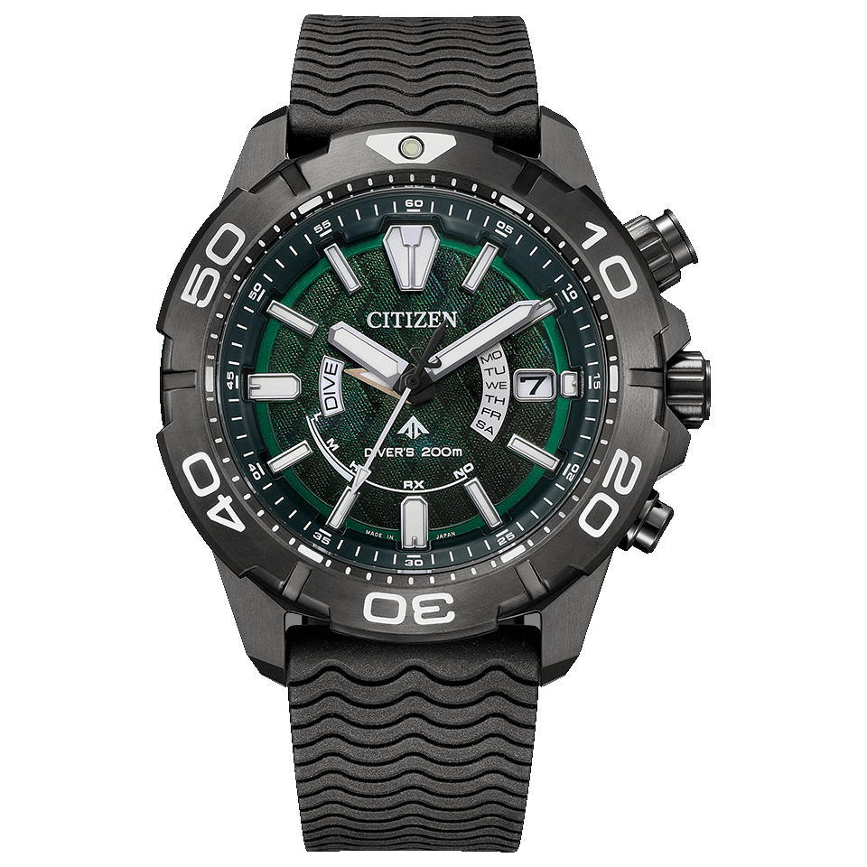 ★CITIZEN[シチズン]PROMASTER[プロマスター]　AS7146-58W　LIGHT in BLACK 2022 GREEN EDITION 限定モデル600本　正規品　新品★_画像4