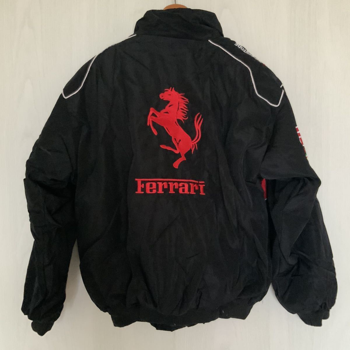 フェラーリ Ferrari レーシングジャケット XL ブラックver フェラーリ Ferrari レーシングジャケット XL ブラックver