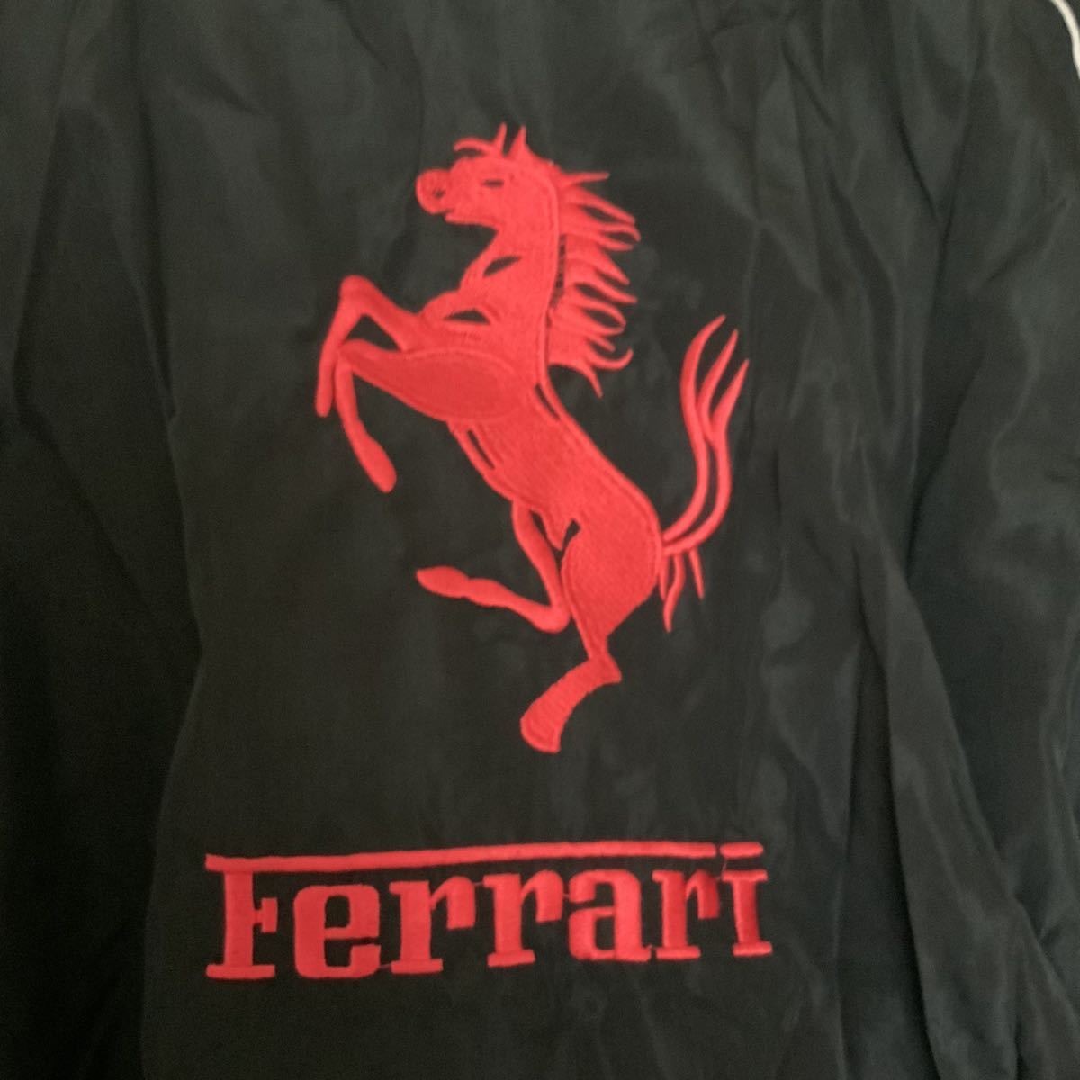 フェラーリ Ferrari レーシングジャケット XL ブラックver フェラーリ Ferrari レーシングジャケット XL ブラックver