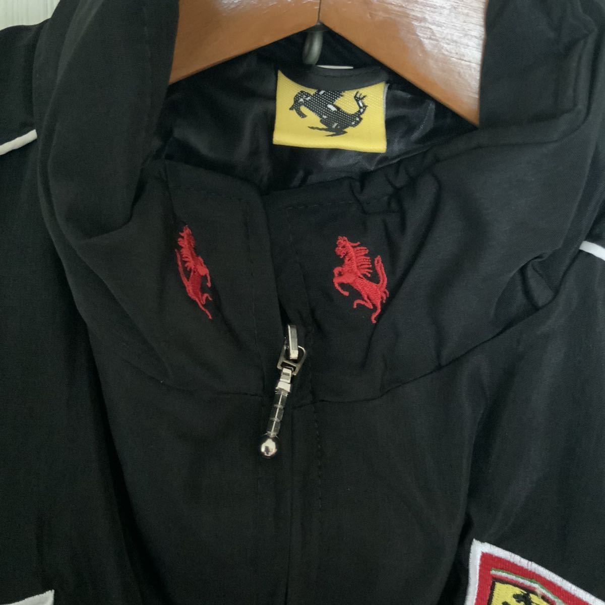 フェラーリ Ferrari レーシングジャケット XL ブラックver フェラーリ Ferrari レーシングジャケット XL ブラックver