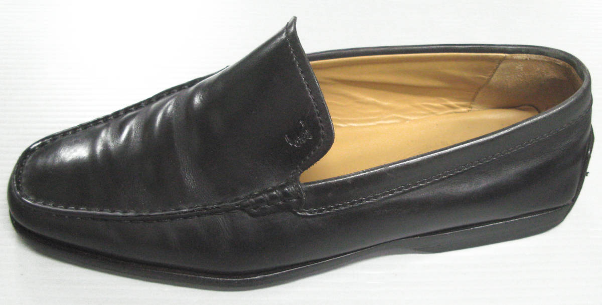 トッズ TOD'S ＊ メンズ レザー シューズ EU 6.5 （ スリッポン ドライビングシューズ 革靴 TOD'S Men's Leather Driving Shoes EU6.5 _画像2