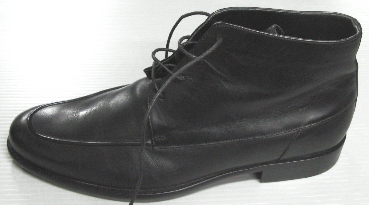 バリー BALLY ＊ ショートレザー ブーツ EU7.5 美品 （ チャッカブーツ 本革 シューズ 靴 BALLY Men's Short Boots EU7.5 _画像2