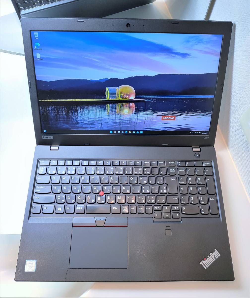 Lenovo ThinkPad L580☆Core i5-8250U☆15.6型フルHD IPS液晶☆メモリ