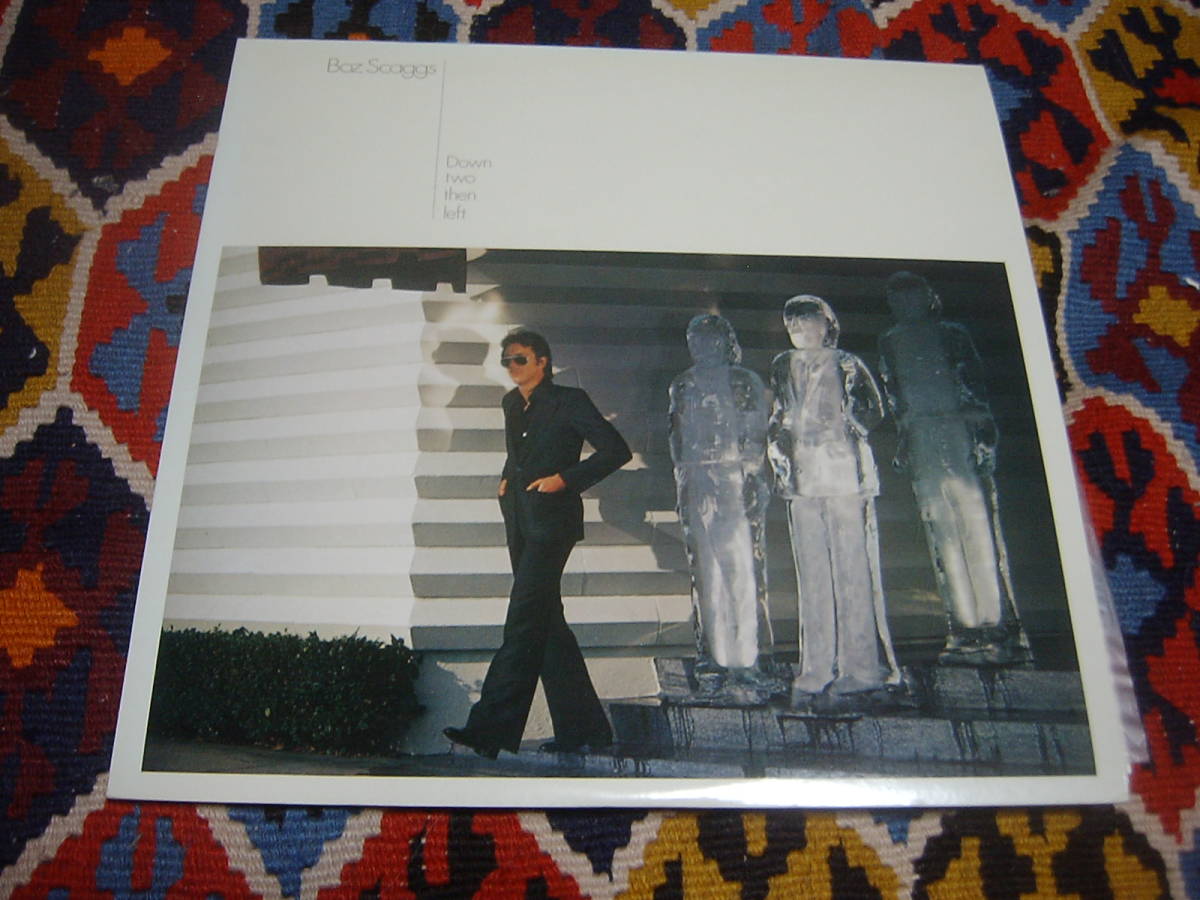 70's AOR ボズ・スキャッグス BOZ SCAGGS（国内盤LP）/ ダウン・トゥー・ゼン・レフト DOWN TO THEN LEFT CBS/Sony 25AP 800 1977年_画像2