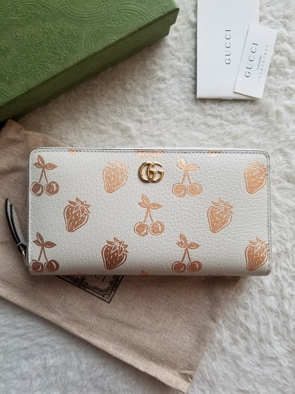 トーン Gucci 長財布 GGマーモント ジップアラウンドウォレットの通販