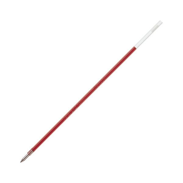 (まとめ) ぺんてる 油性ボールペン替芯 0.7mm 細字 赤 BKL7-B 1セット（10本） 【×30セット】