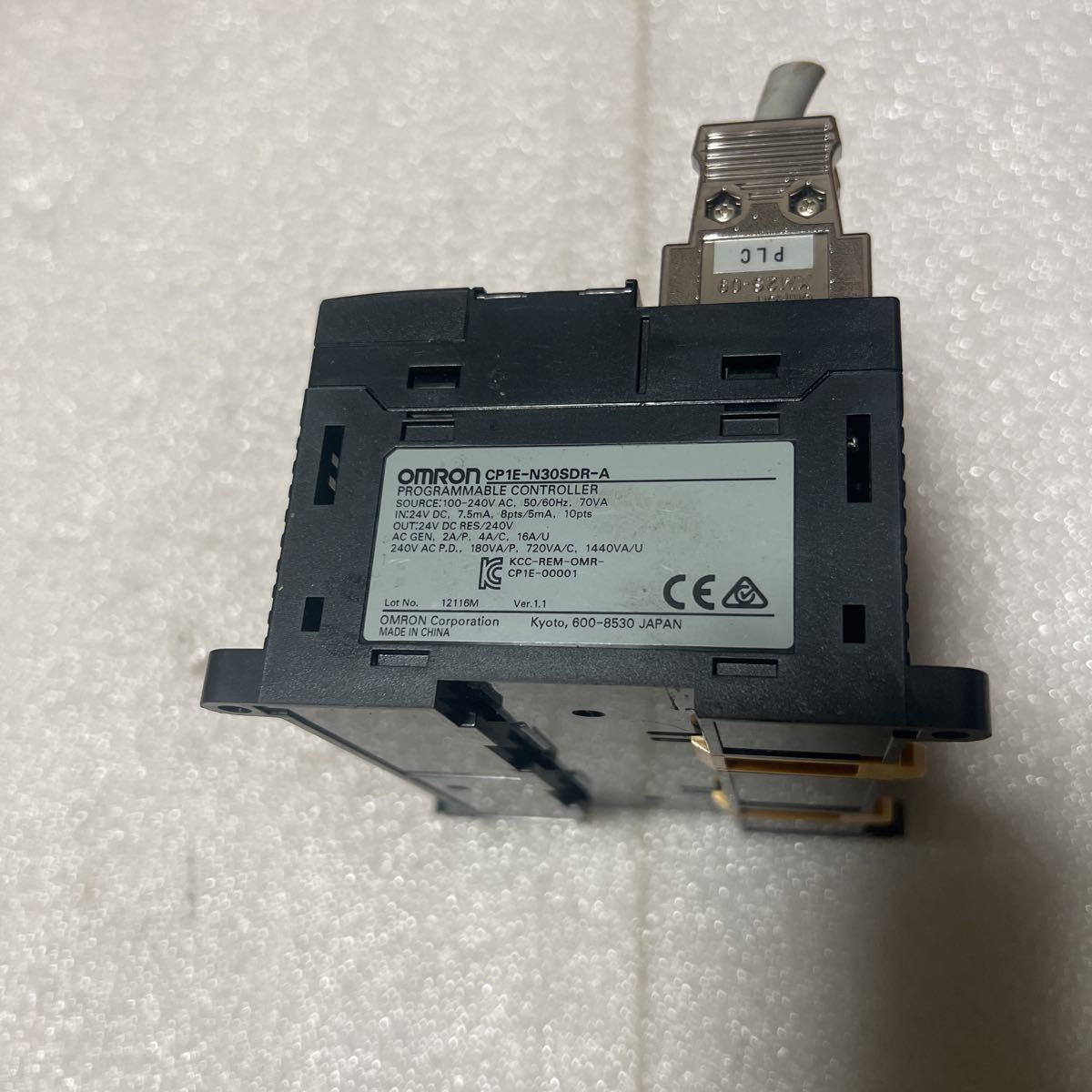 訳あり OMRON CP1E-N20DR-A シーケンサー オムロン PLC CP1E-E20DR-A