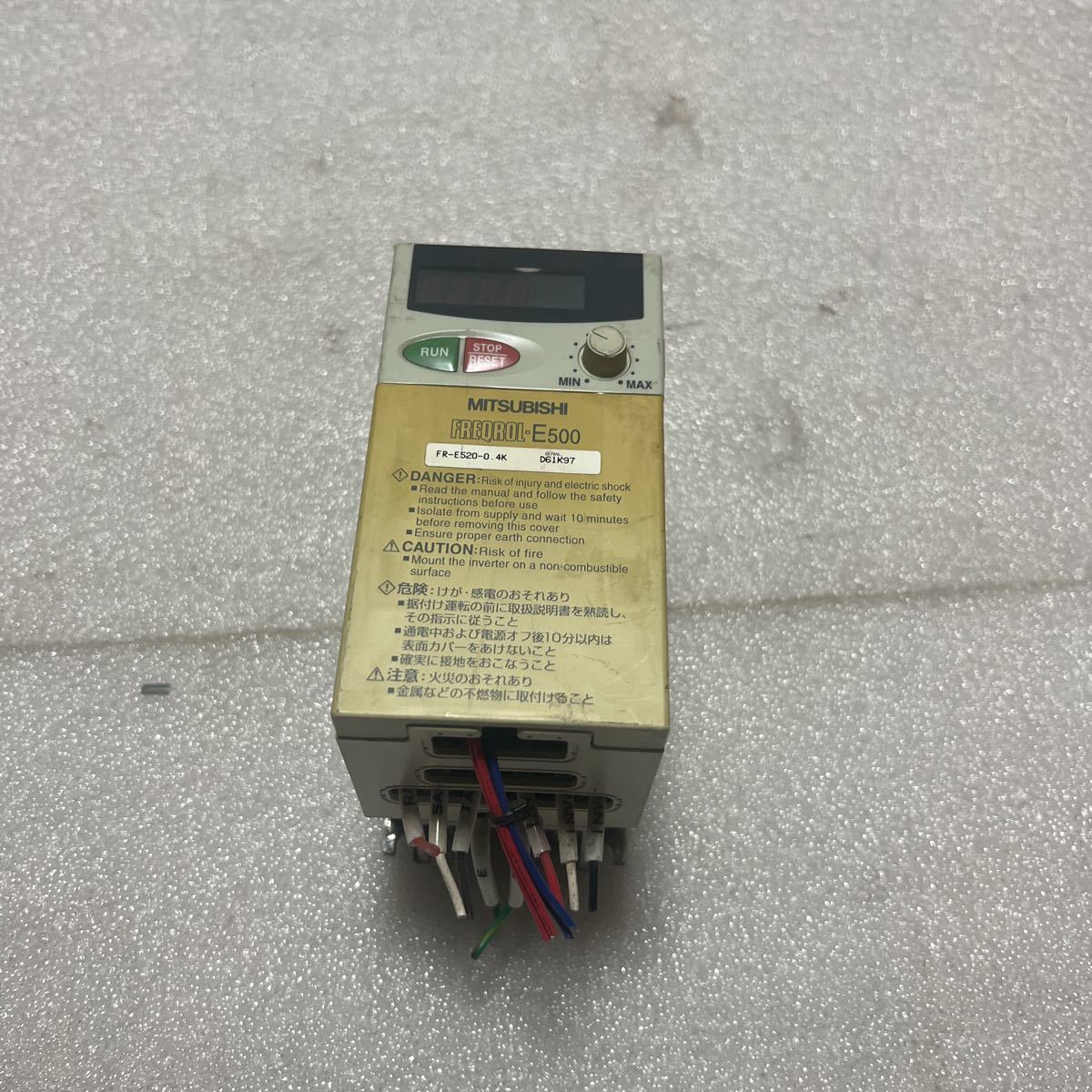 新品☆ MITSUBISHI/ 三菱 インバーター FR-E520-3.7K www.cinema.sk