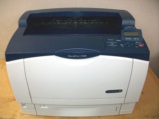 * Junk / used laser printer / FX DocuPrint3100 / remainder amount unknown toner attaching *