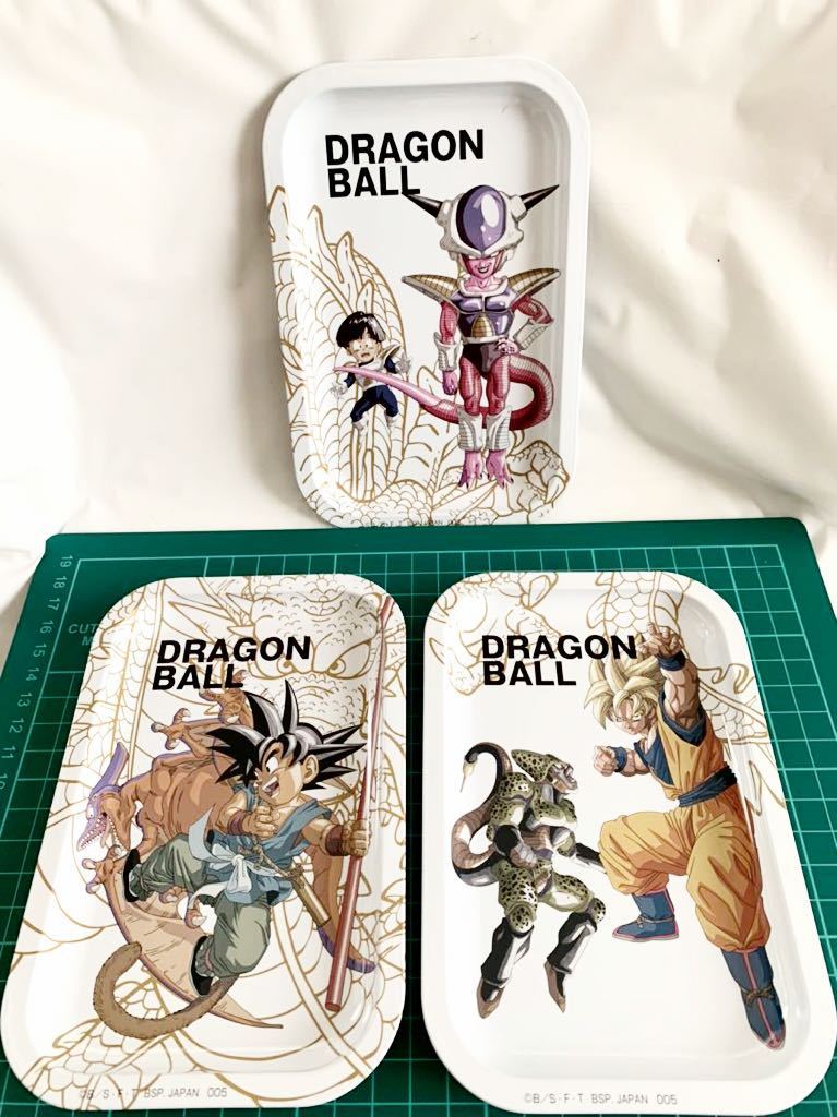 ドラゴンボール★ブリキ缶トレー３種類セット新品♪_画像2