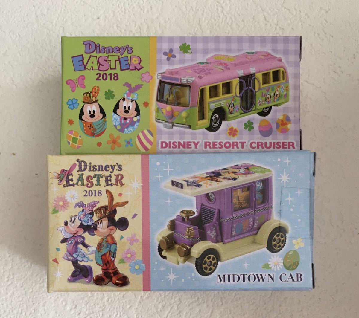 [ новый товар!2 шт. ] Disney resort Cruiser / mid Town кабина * e-s ta-/2018* Disney Tomica * Disney Land / Disney si-