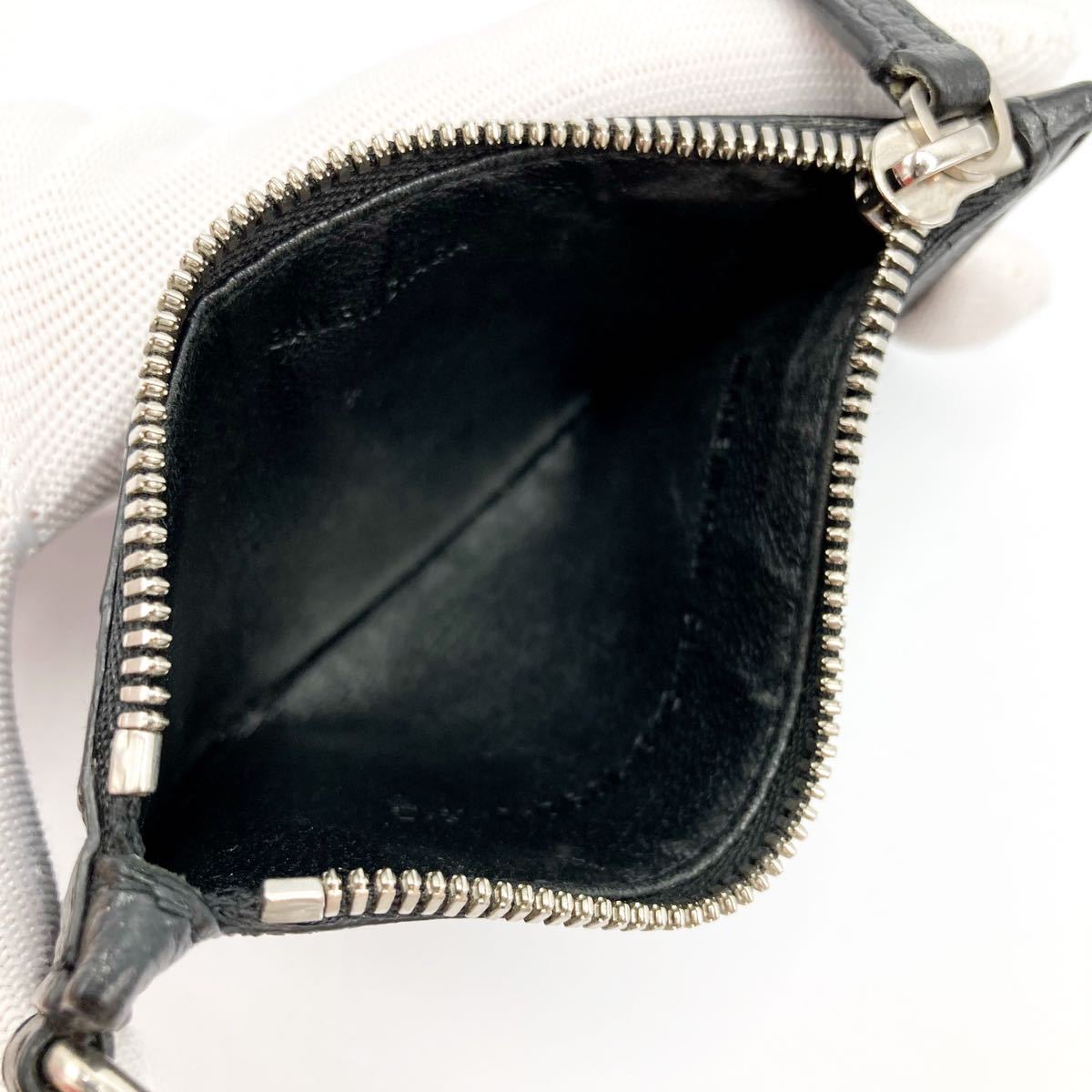 良品】バレンシアガ BALENCIAGA 594548 レザー コインケース カード