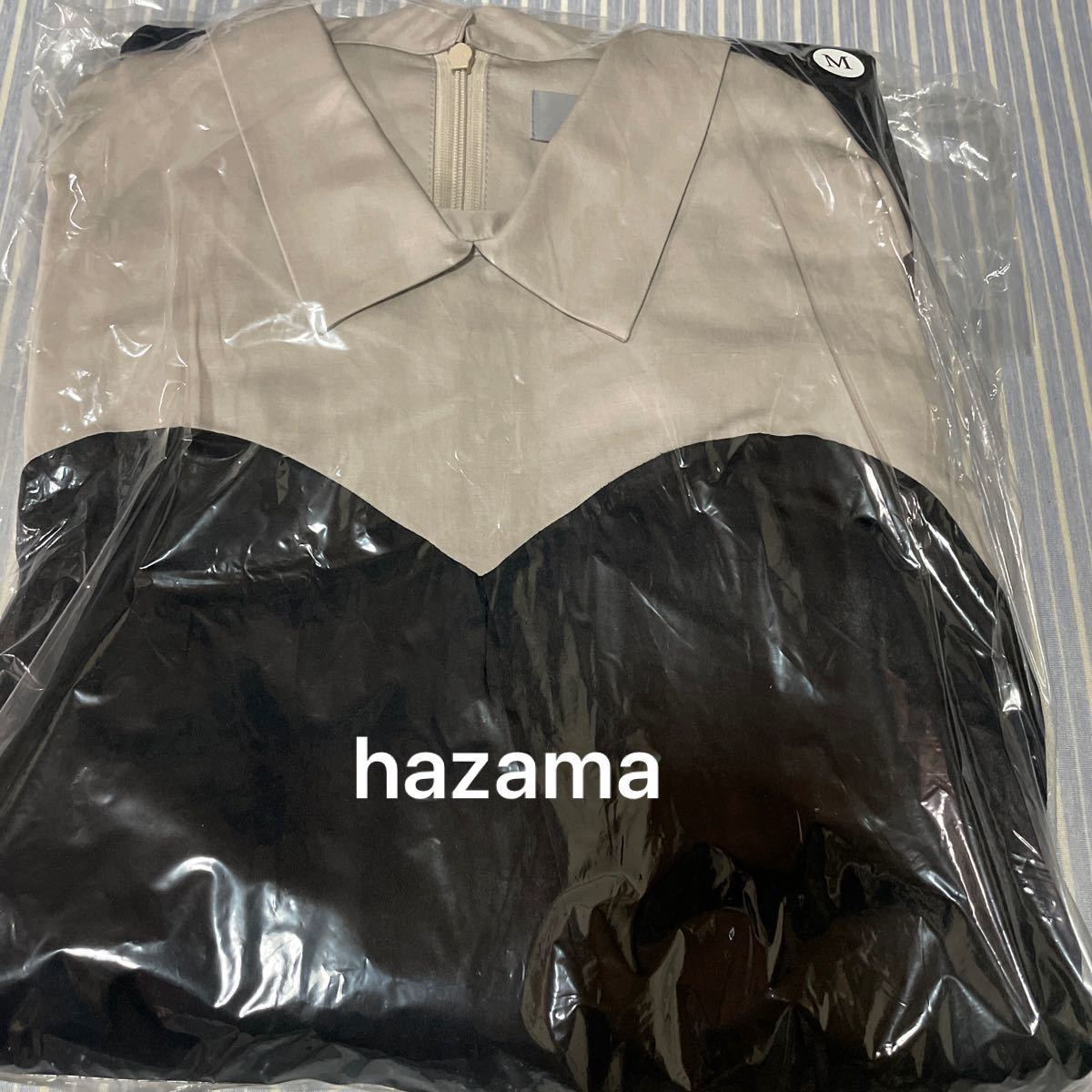 日本販売店舗 hazama シャツとドレスの二重奏 ロングワンピース - www 